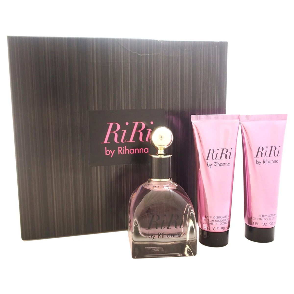 3.4 Oz Eau de Parfum Spray, Body Lotion, Bath & Shower Gel Gift Set A52688