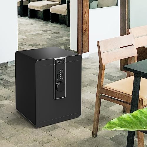 Fireproof Safe with LCD Touch Screen and Dual Alarm System Y1081
