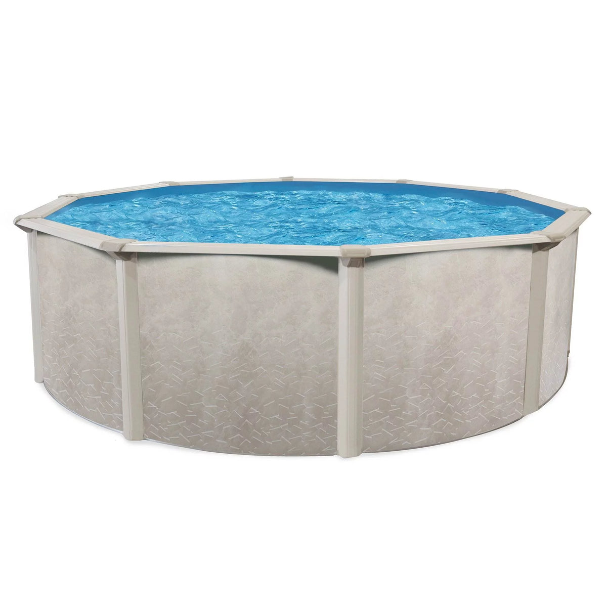 15 Foot x 52 Inch Steel Frame Above Ground Swimming Pool J556