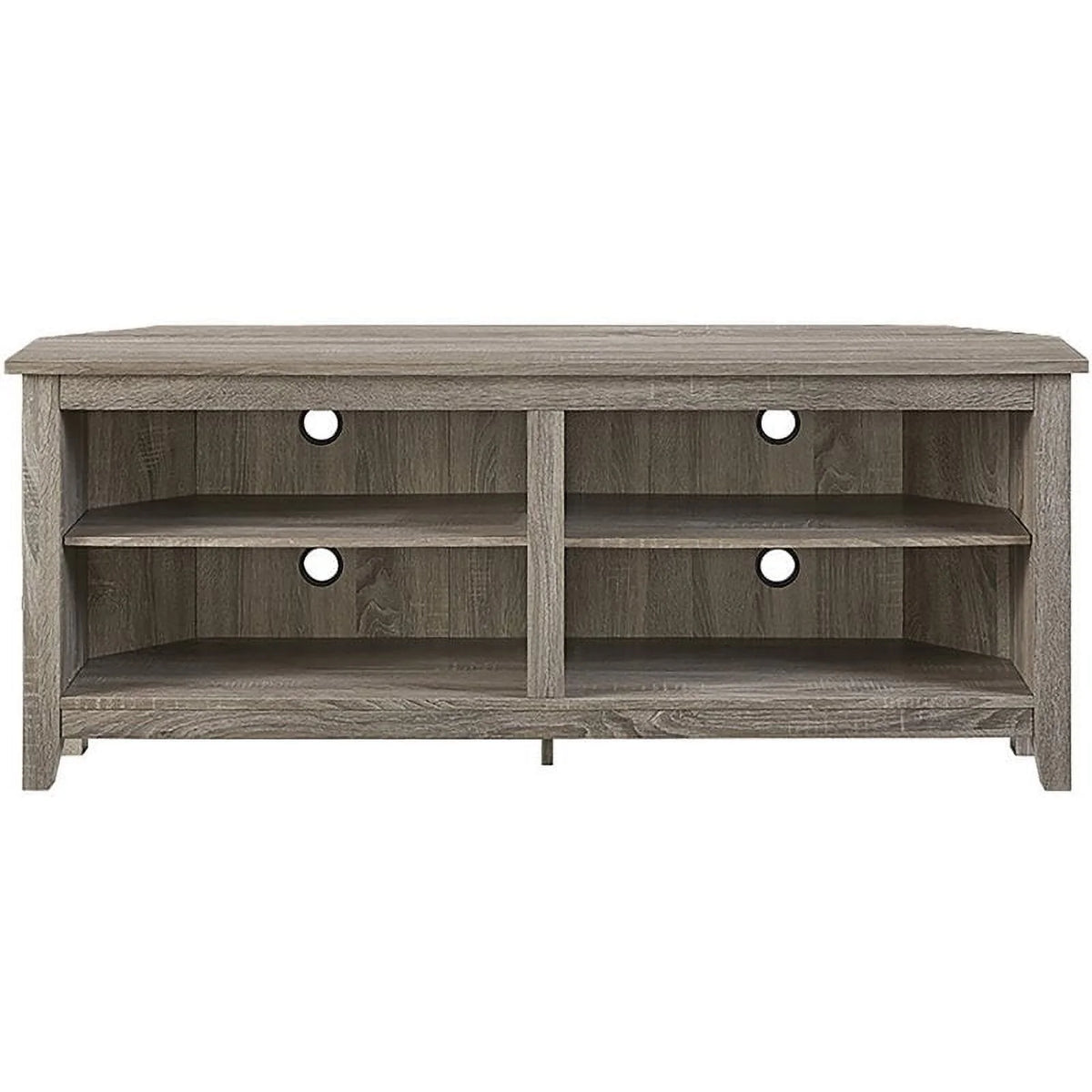 Wood Corner TV Stand S6864