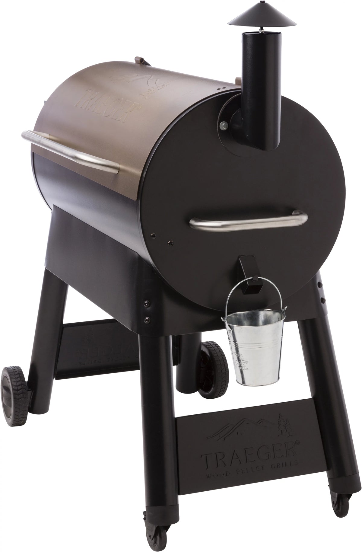 Bronze Wood Pellet Grill and Smoker G877