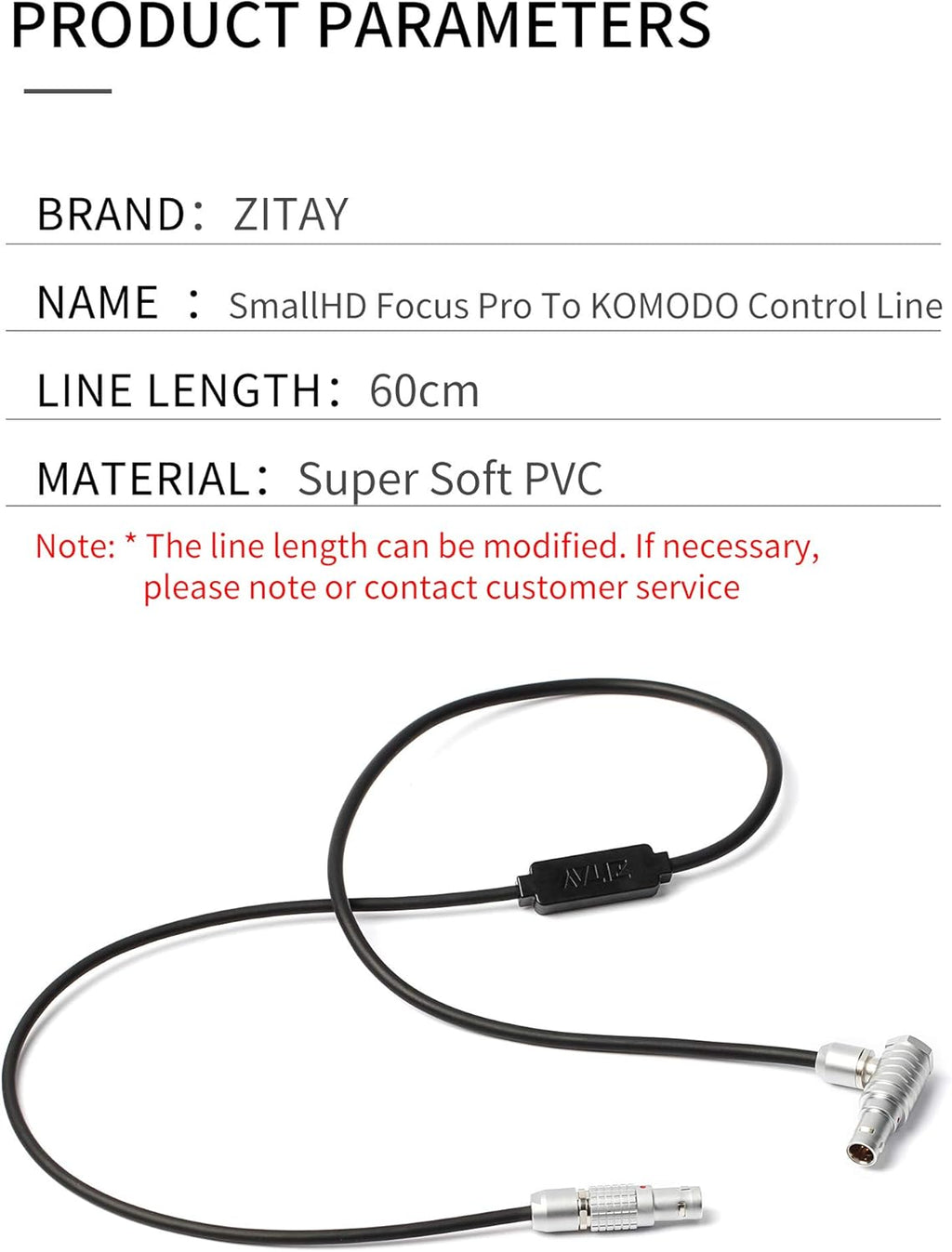 5pin to 9pin Touch Control Camera Cable M381832