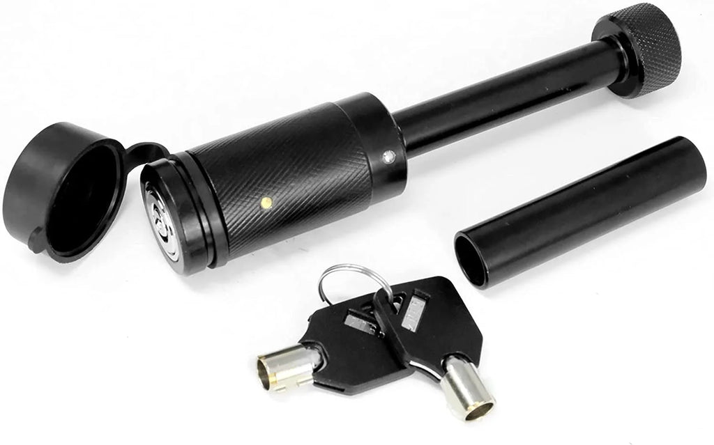 5/8" and 1/2" Black Trailer Hitch Pin Lock Set L3628