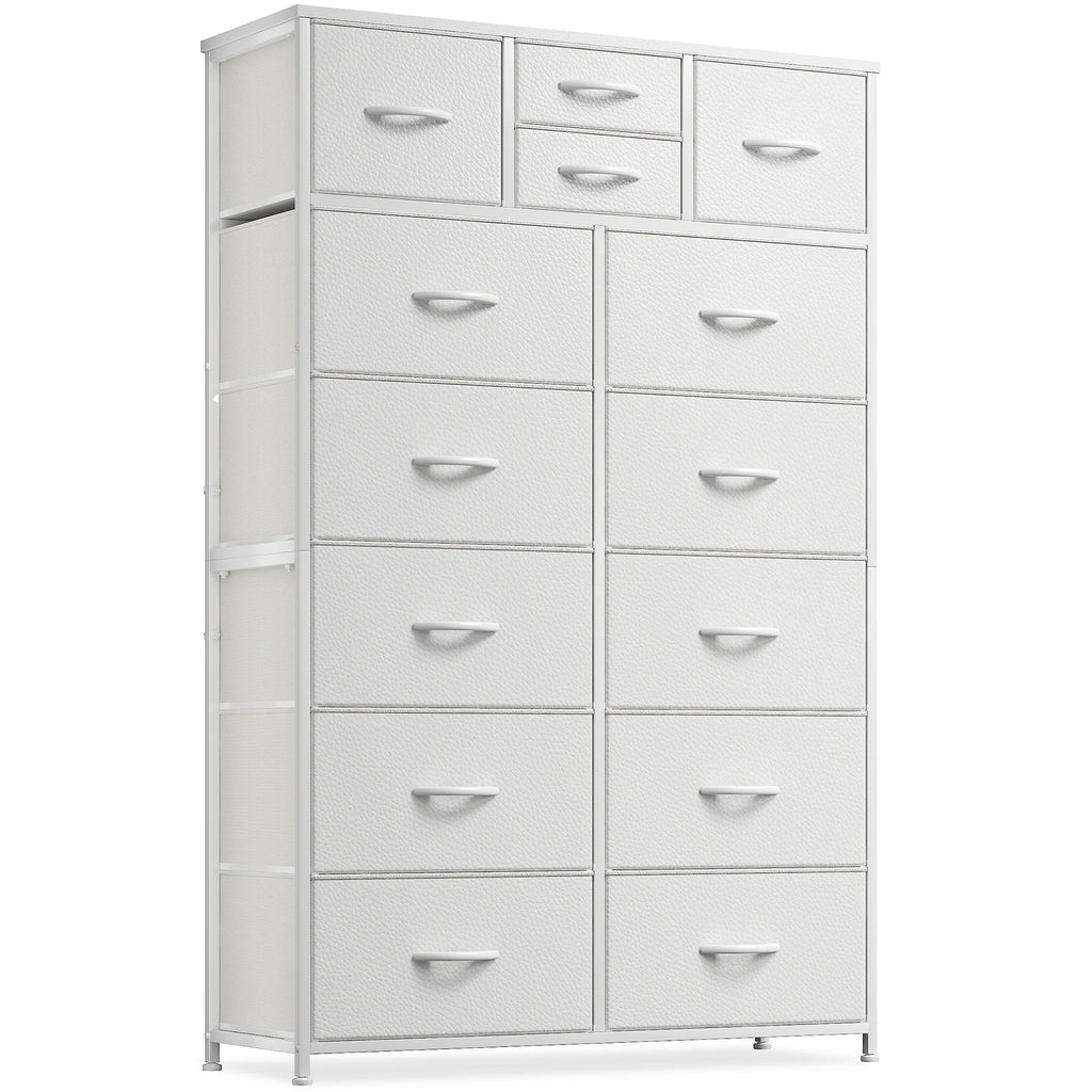 14 Drawer Charcoal Black Dresser L209