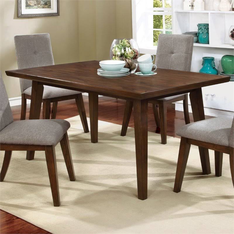 Walnut Rectangle Wood Dining Table G360852