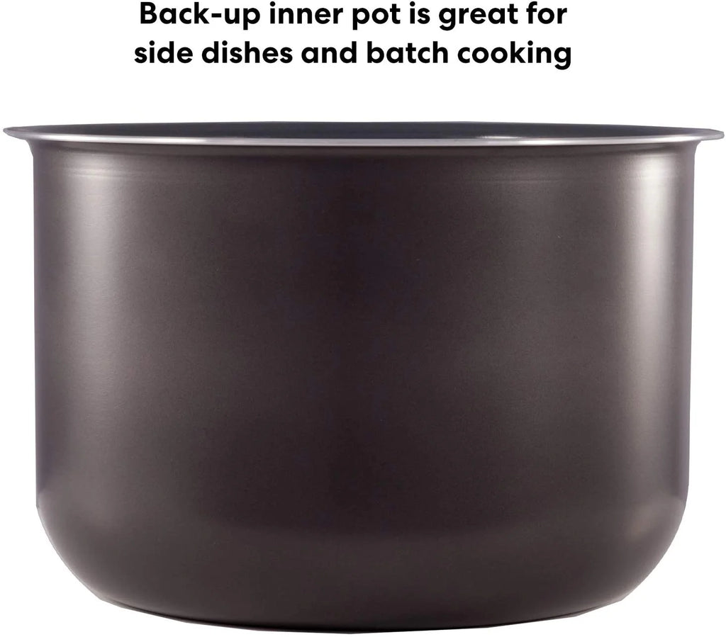 10-in-1 Slow Cooker, Rice/Grain Cooker, 8 Quart Ceramic Non Stick Inner Cooking Pot T3905