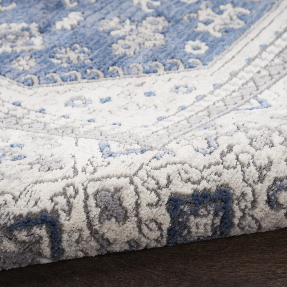 Persian Grey/Navy 8x10 Area Rug P969446