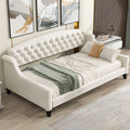 Twin Size Tufted Wood Daybed P12100