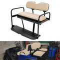 Tan Flip Folding Rear Back Seat Kit for EZGO Golf Cart G51118