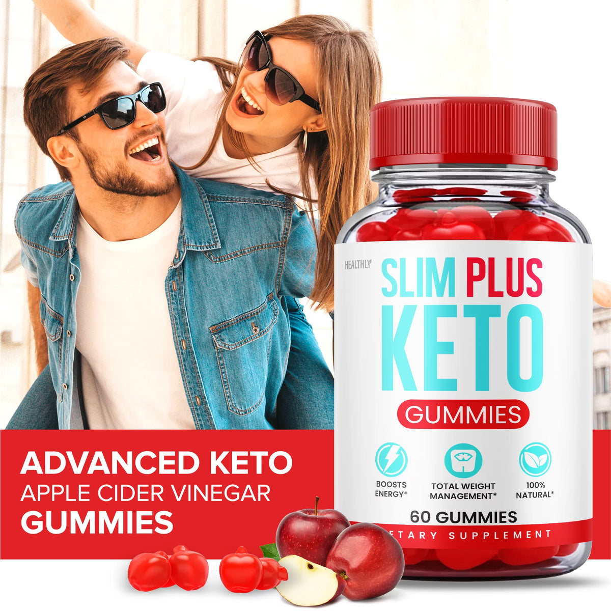 Keto Gummies with Apple Cider Vinegar 60 Gummies N7194