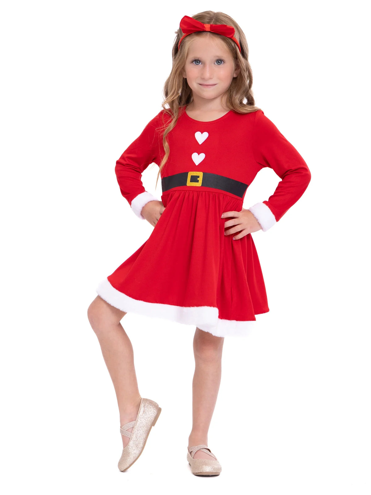 Santa Dress with Hat, 2-Piece I791269