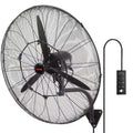 Wall-Mount Misting Fan 30 in. 3-Speed 9500 CFM Waterproof Oscillating Industrial Wall Fan X4467