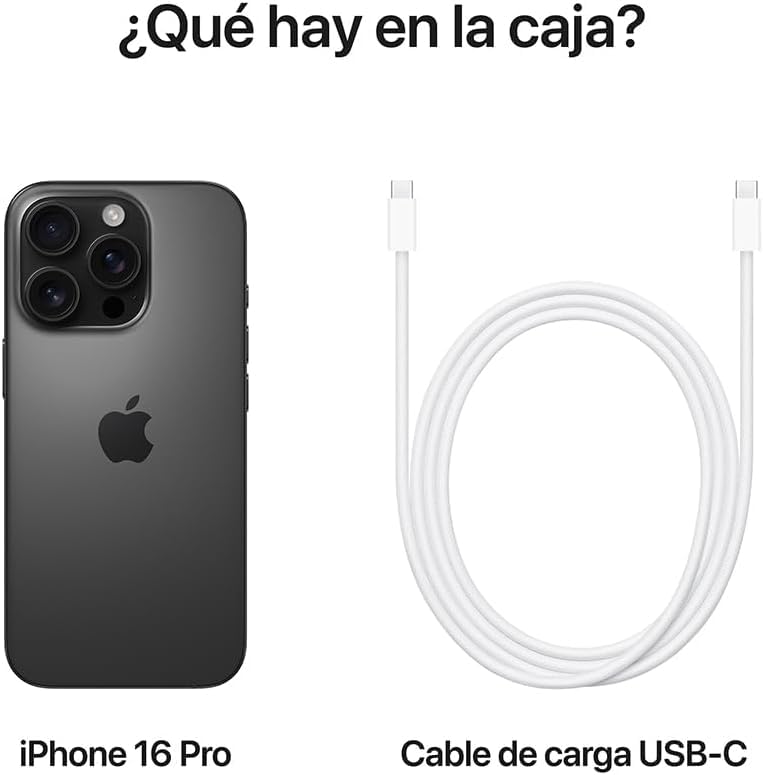 iPhone 16 Pro 256GB Black Titanium Unlocked D768
