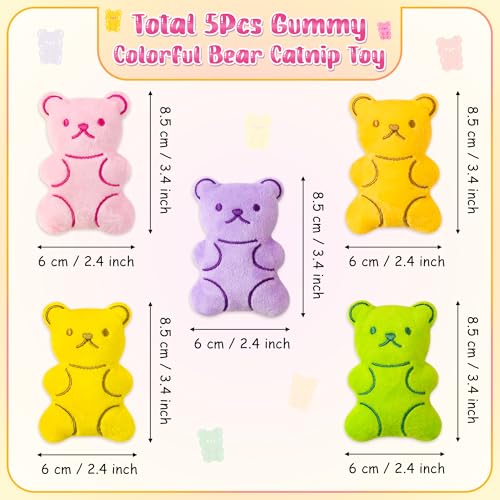 5Pcs Catnip Cat Toys Z98561