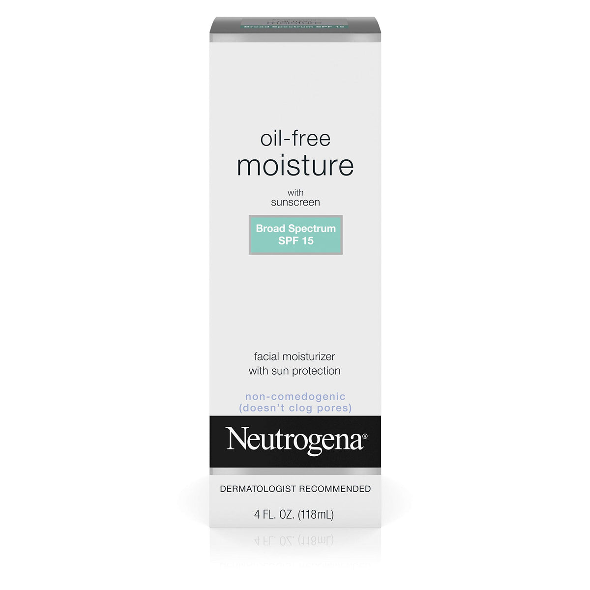 4 Fl. Oz. Oil-Free Moisture With Broad Spectrum Spf 15 Sunscreen Z477