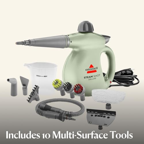 Handheld Pressurized Steamer with 10 Cleaning Tools W142963
