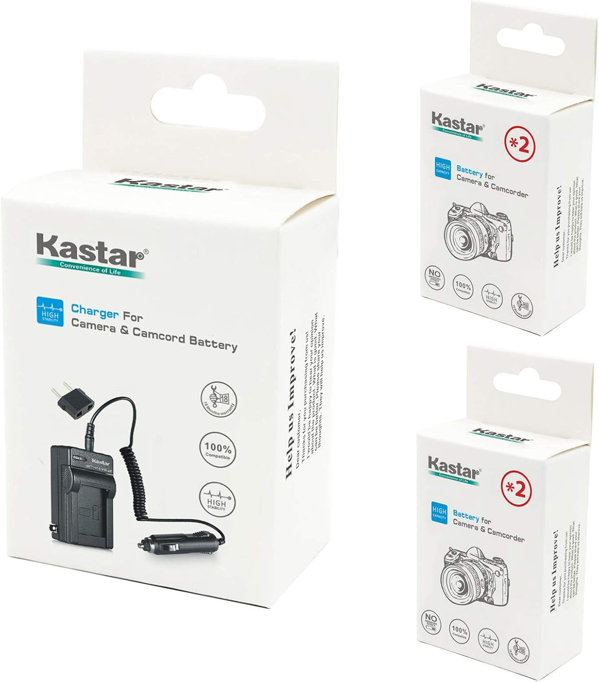 4-Pack Battery and Charger Kit E949