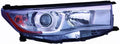 Headlight Assembly for Toyota Highlander Hybrid 2014 2015 2016 Passenger Side E451876