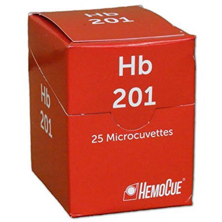 Hemoglobin Microcuvettes, Sealed 50 Count Vial B474170