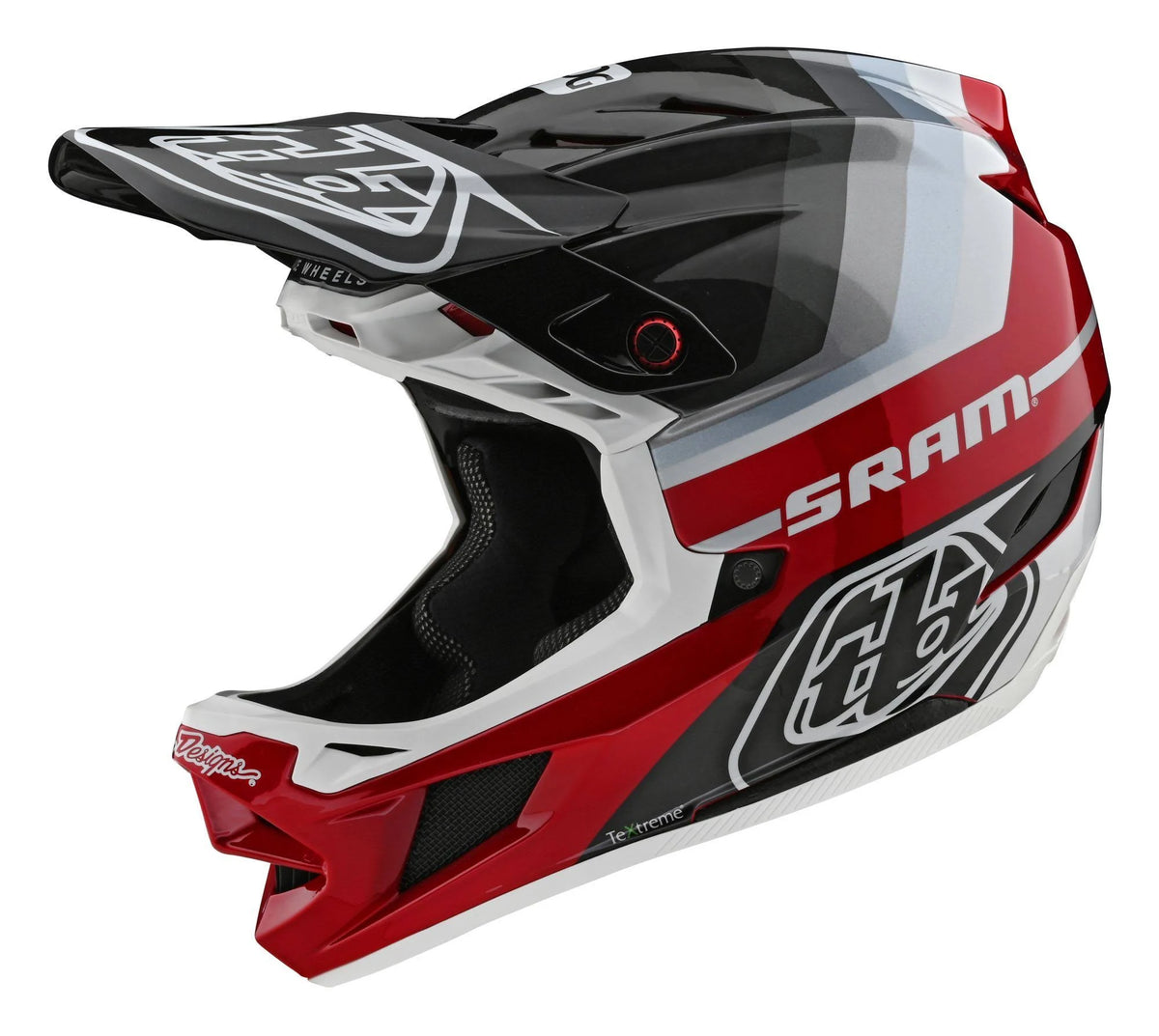 Black-Red D4 Carbon Helmet C3776