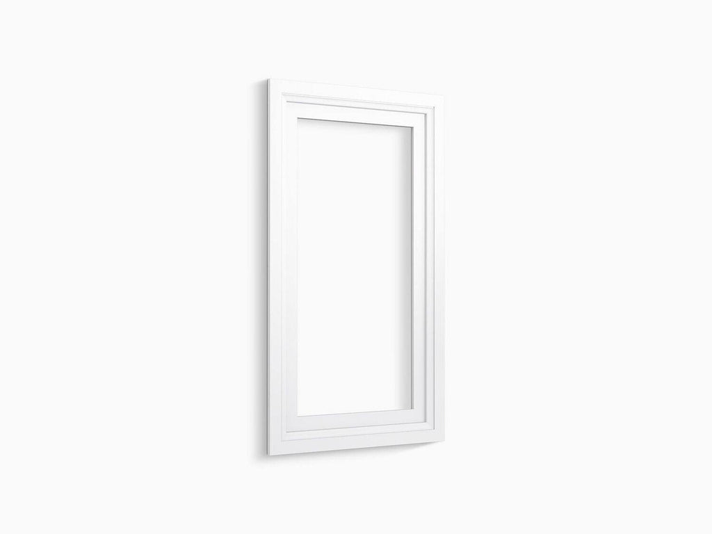 Claret Suede Damask Medicine Cabinet Surround, 15x22 Wide T9277