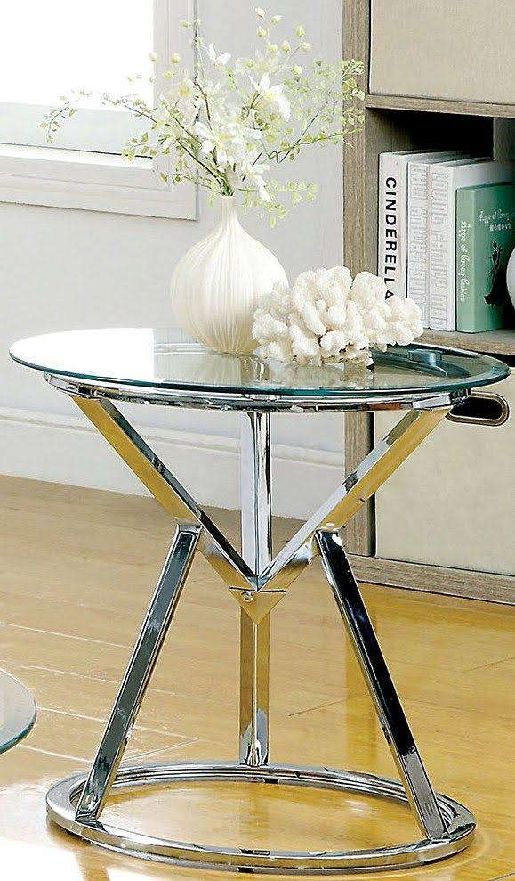 Chrome End Table O368708