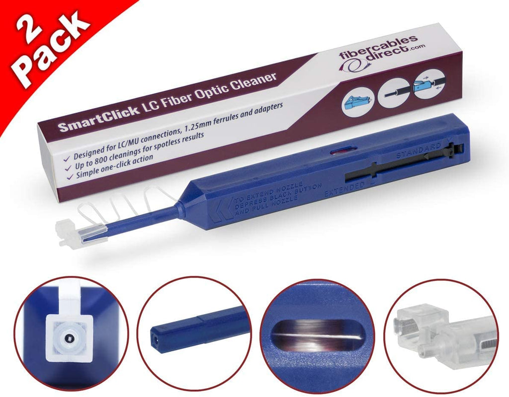 2 Pack LC Fiber Cleaner Pens B679191