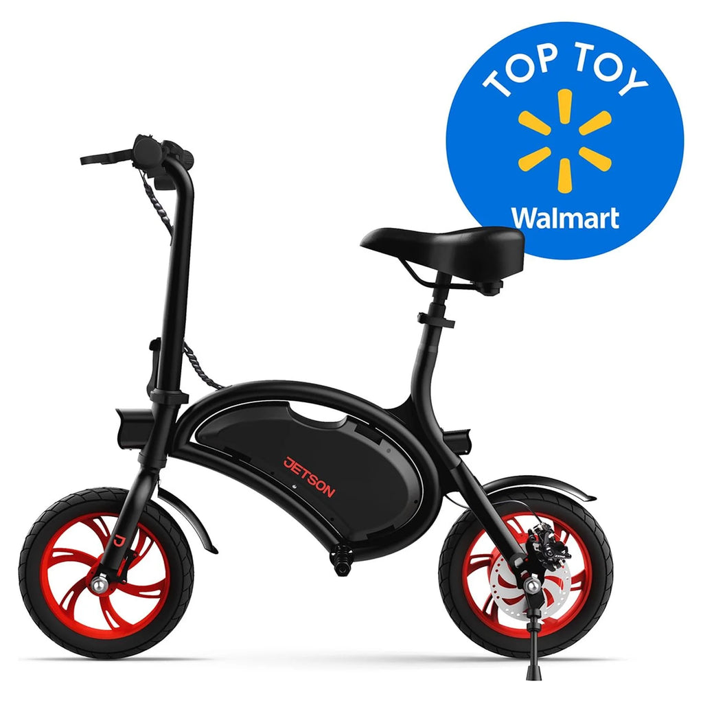Folding Electric Ride-On with Twist Throttle, Black Y8840