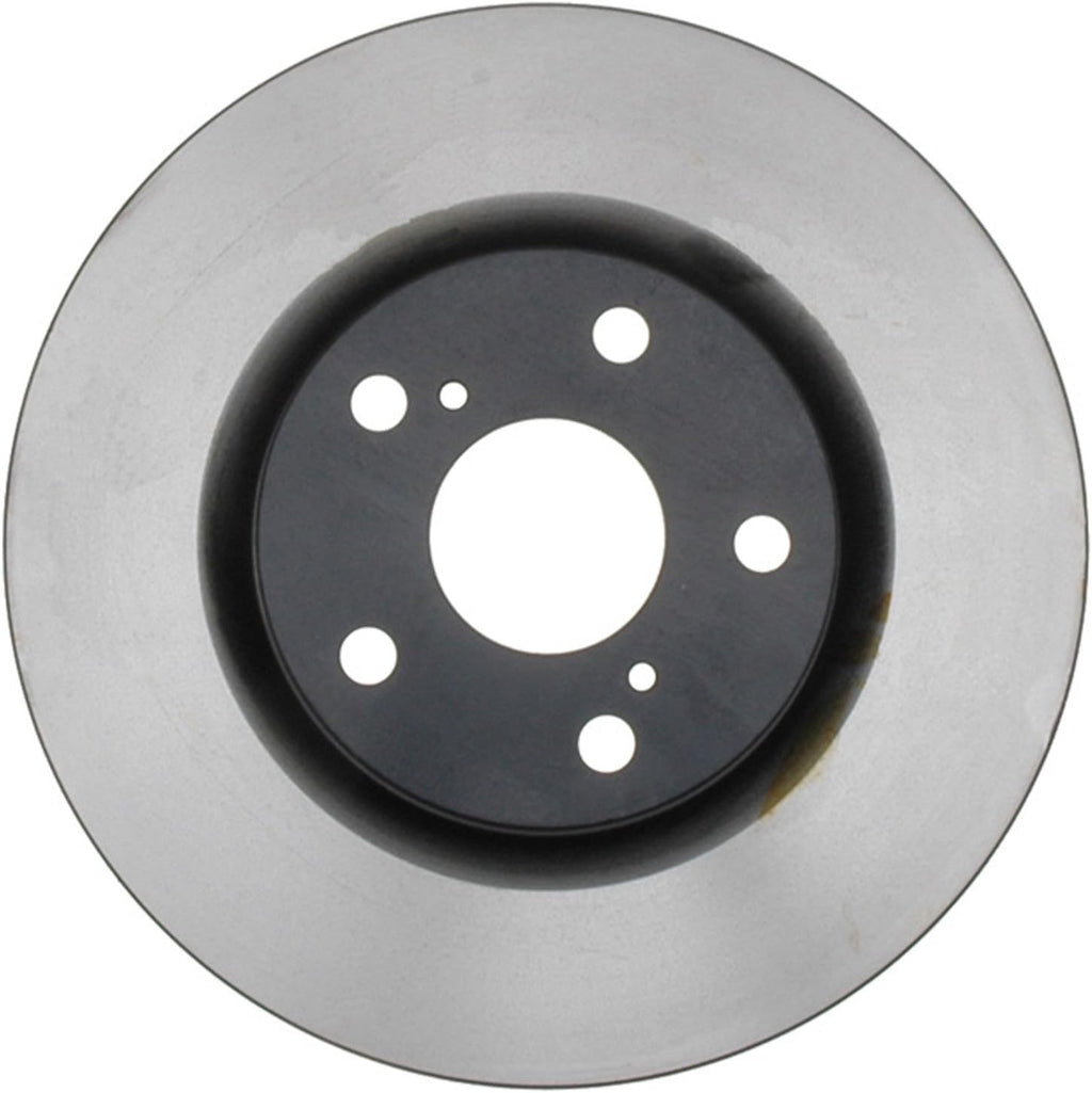 Black Front Disc Brake Rotor Pack of 2 I8898