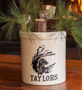 Personalized Labrador Stoneware Crock, 2 Gallons C443