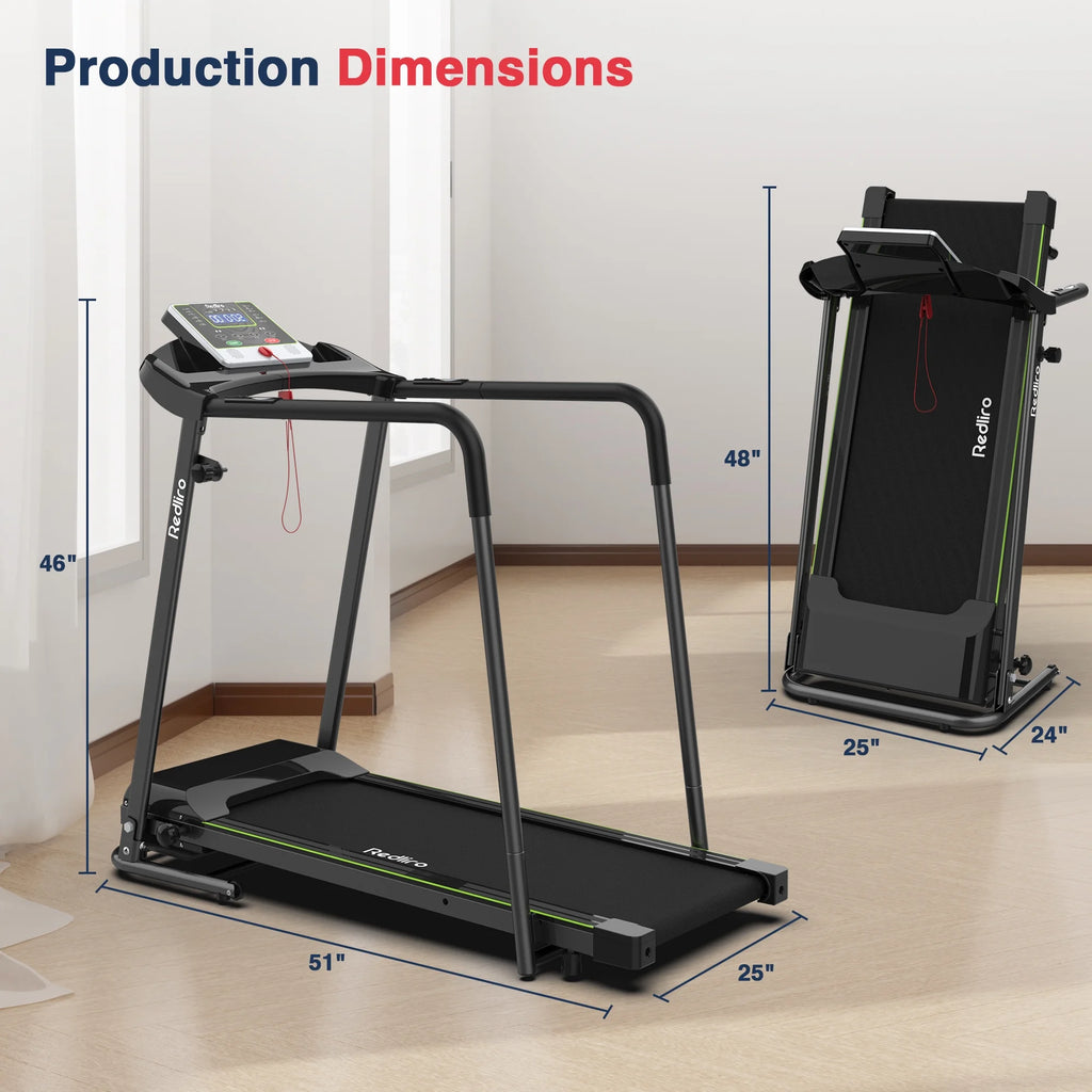 Folding Treadmill Walking Machine 2.25HP 300lbs T87601