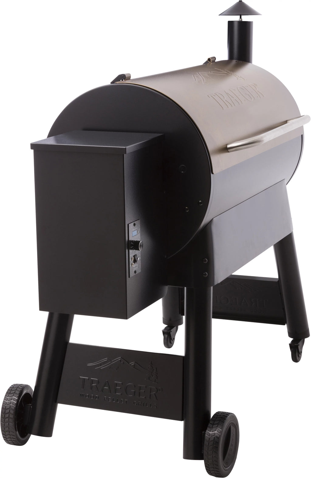 Bronze Wood Pellet Grill and Smoker G877