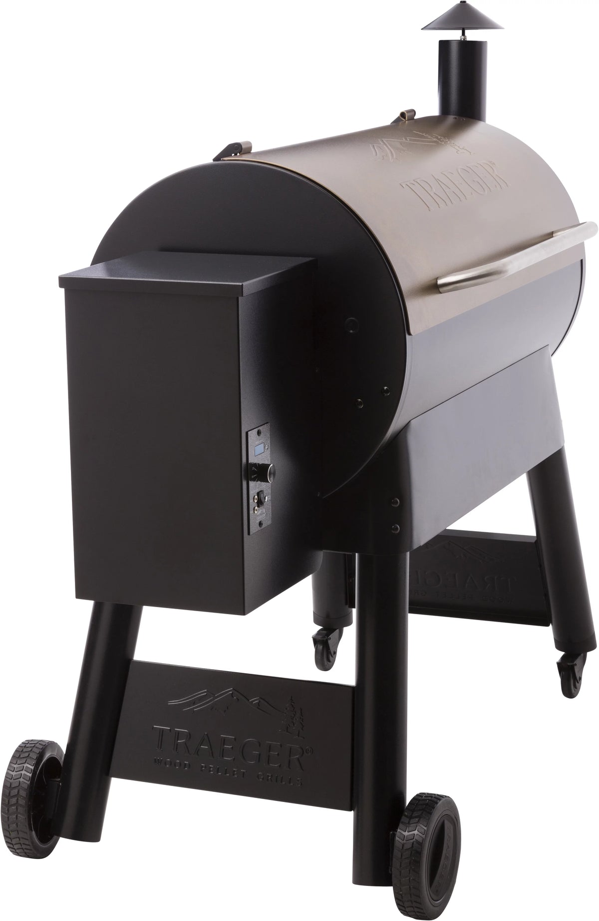 Bronze Wood Pellet Grill and Smoker G877