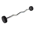 Rubber Coated Fixed Weight Straight Barbell V248527