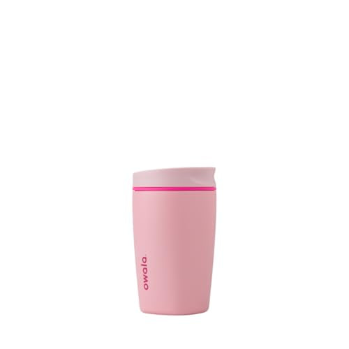 Pink 12 oz Insulated Stainless Steel Coffee Tumbler J82893