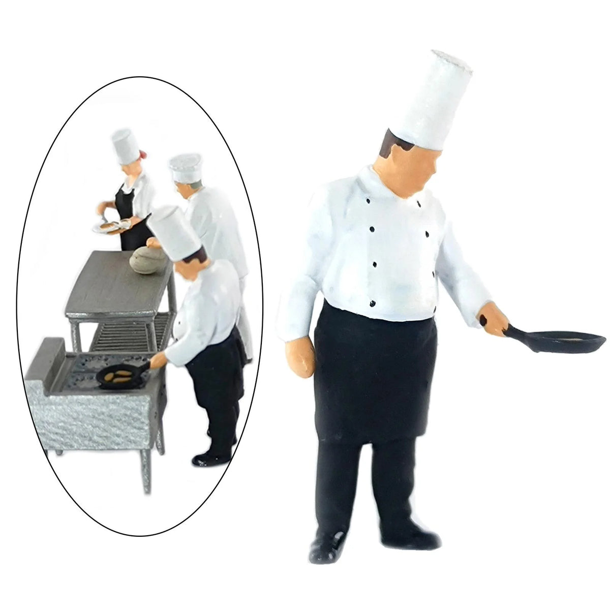 White 1/64 Scale Resin Miniature Model Train Diorama Accessory U215