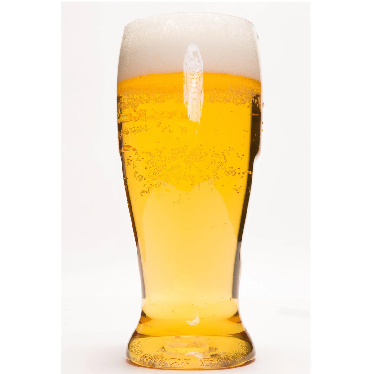 7" Clear Shatterproof Beer Glass J9344