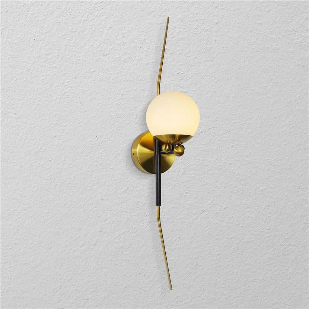 6" Integrated LED Wall Sconce in Antique Brass E1405