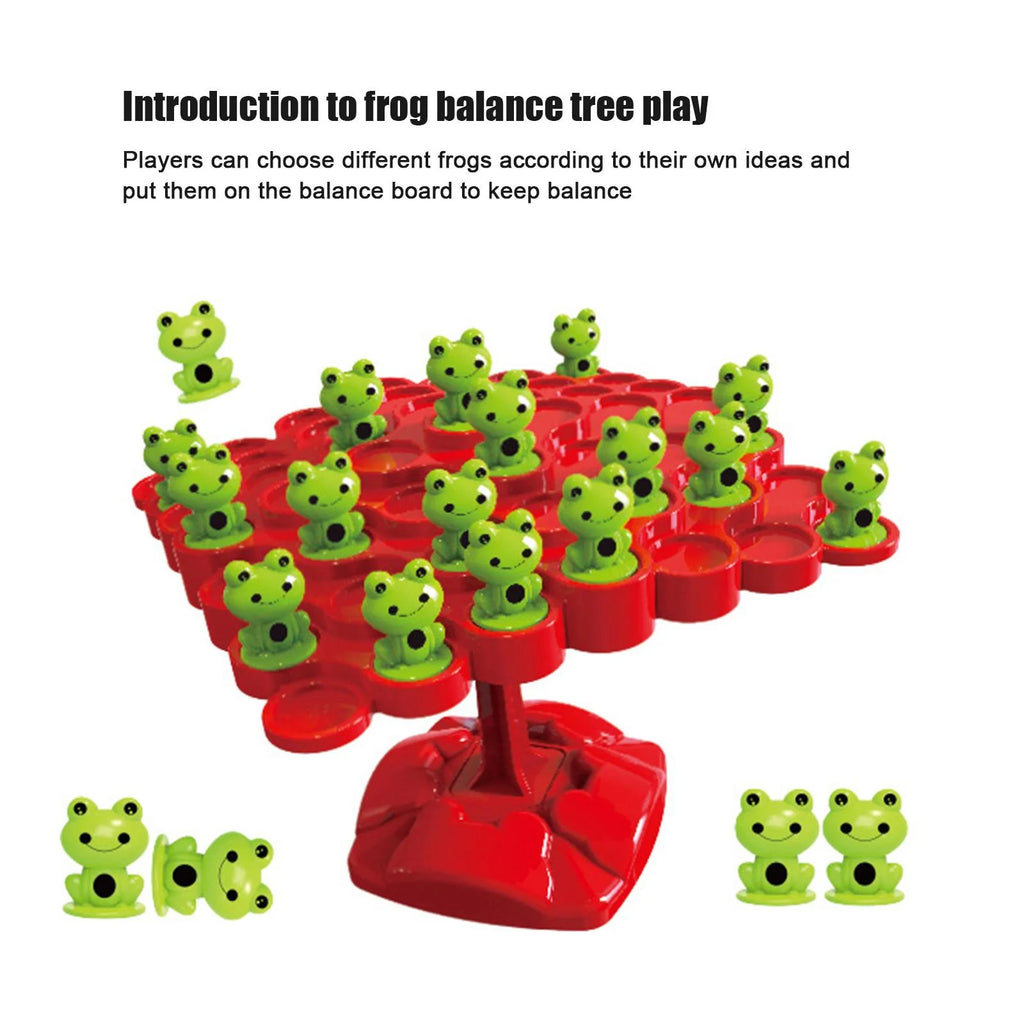 Frog Balance Counting Toys Board Game W82318