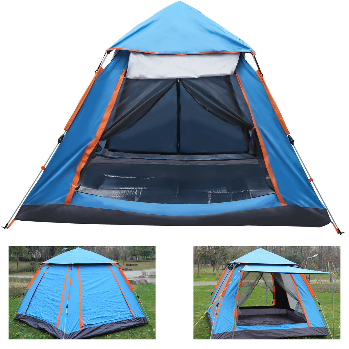 Folding Automatic Camping Tent for 4-5 Persons T5539