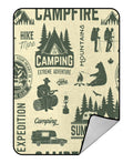 58x80 inch Fleece Throw Blanket G51497