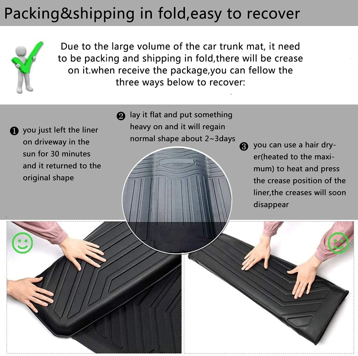 Cargo Liner Trunk Mat for Jeep Grand Cherokee F1115