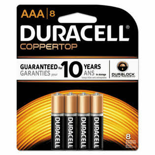 AAA Alkaline Batteries, 8/pk, 40 Pk/Carton G928288