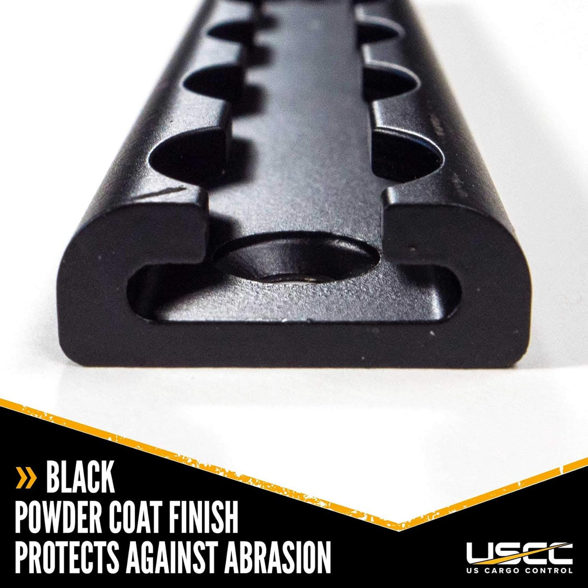 Black L Track 24 Inch 4 Pack U62099