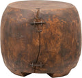 Brown Mango Wood Pedestal S665