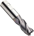 Carbide Corner Radius End Mill, TiAlN Finish, 35 Degree Helix, 3 Flutes H18719