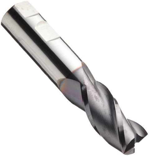 Carbide Corner Radius End Mill, TiAlN Finish, 35 Degree Helix, 3 Flutes H18719