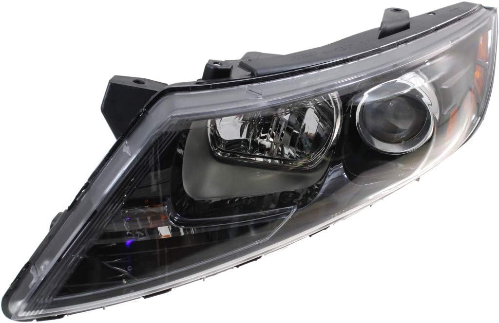 For Kia Optima Headlight 2011 Passenger Side Halogen E525156