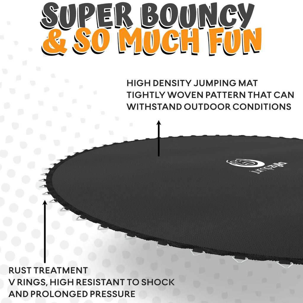 8FT 10FT 12FT 14FT Trampoline with Enclosure and Ladder M2276