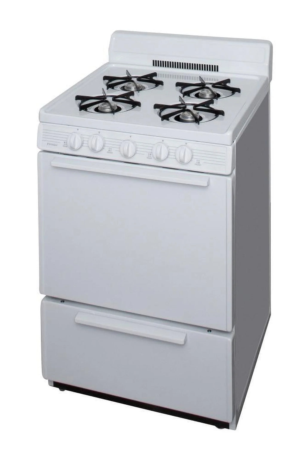 24" Free Standing Gas Range White S525